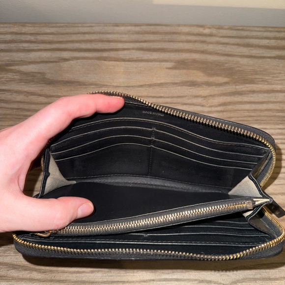 Marni Luxury Leather Colorblock Long Zippy Wallet - Picture 11 of 11